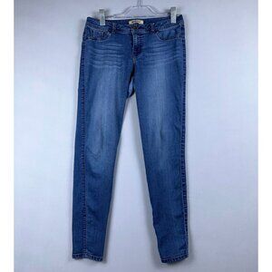 Blue Spice Skinny Jeans Womens Size 9 Mid Rise Medium Wash Denim Stretch Blue
